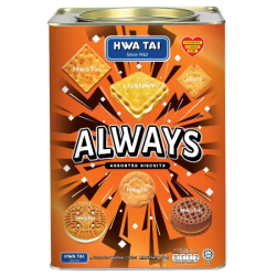 HWA TAI ALWAYS ASSORTED BISCUIT 600GM HWA TAI ALWAYS ASSORTED BISCUIT 600GM