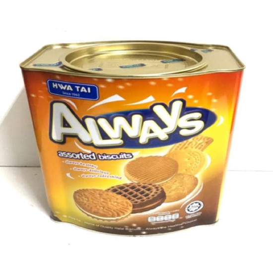 HWA TAI ALWAYS ASSORTED BISCUIT 600GM