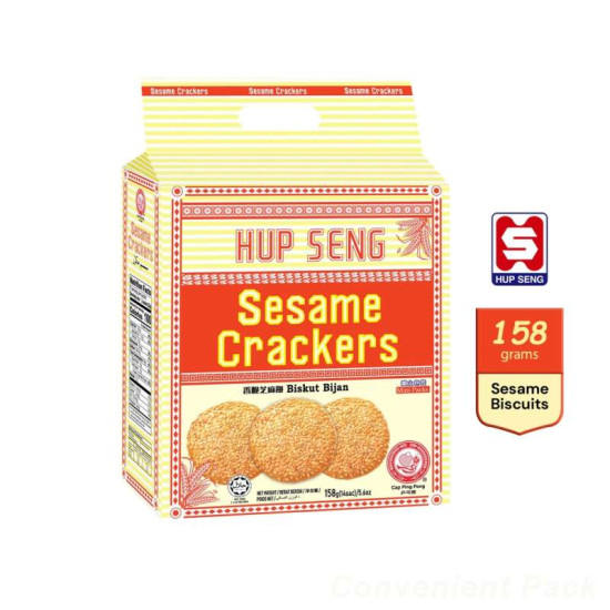 HUP SENG SESAME BISCUITS 158GM