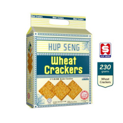 HUP SENG WHEAT CRACKER 230GM HUP SENG WHEAT CRACKER 230GM
