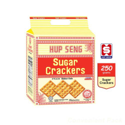 HUP SENG SUGAR CRACKER 250GM HUP SENG SUGAR CRACKER 250GM
