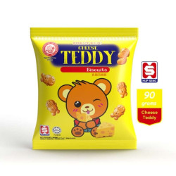 HUP SENG PING PONG CHEESE TEDDY 90GM HUP SENG PING PONG CHEESE TEDDY 90GM