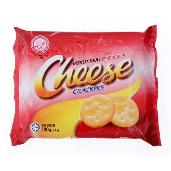 HUP SENG CHEESE CRACKER 180GM