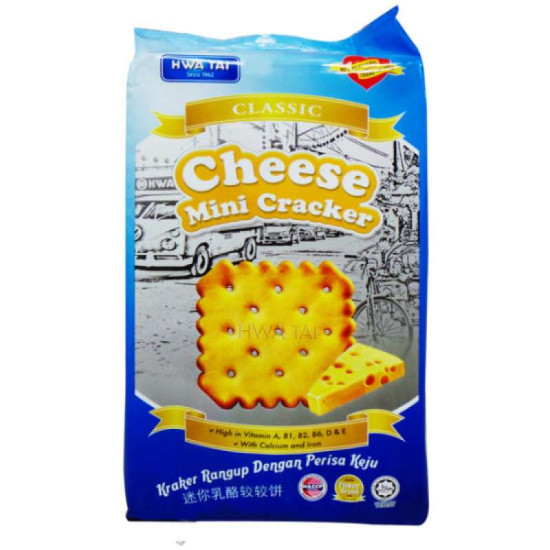 HWA TAI MINI CRACKERS CHEESE 300GM