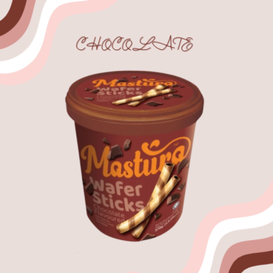 MASTURA WAFER STICK CHOCOLATE 370GM