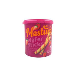 MASTURA WAFER STICK STRAWBERRY 370GM MASTURA WAFER STICK STRAWBERRY 370GM