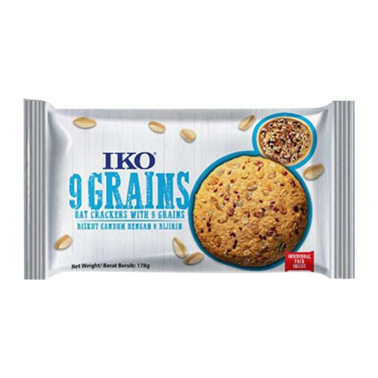 IKO 9 GRAINS CRACKER 178GM