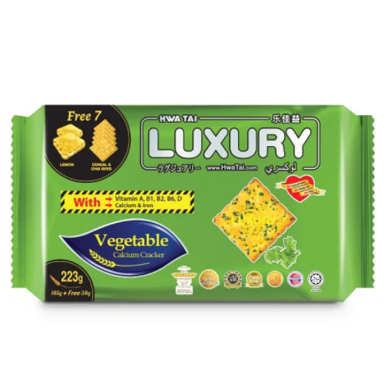 HWA TAI LUXURY VEGETABLE CRACKERS 223GM