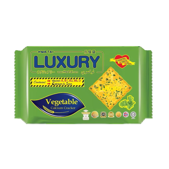 HWA TAI LUXURY VEGETABLE CRACKERS 185GM