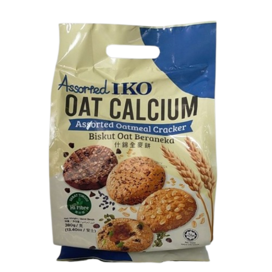 IKO ASSORTED OAT CALCIUM CRACKER 380GM