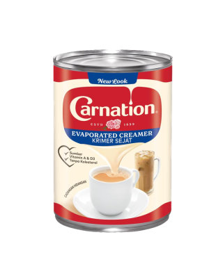 CARNATION EVAPORATED CREAMER 390GM