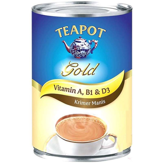 TEAPOT GOLD VITAMIN SWEETENED CREAMER 500GM