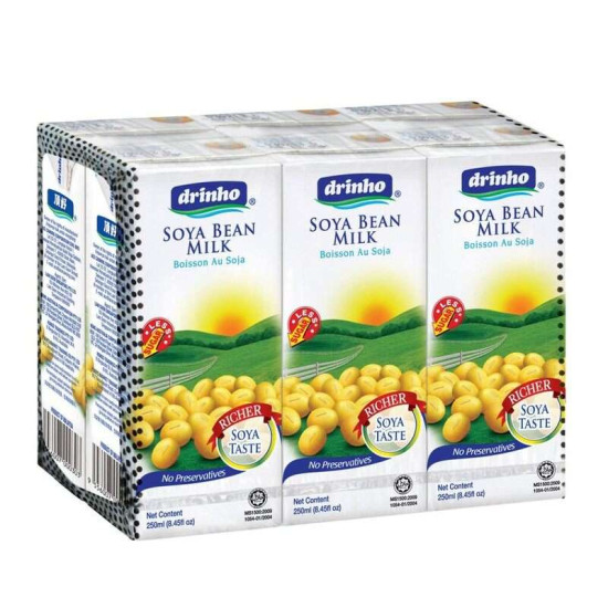 DRINHO SOYA BEAN 250ML*6