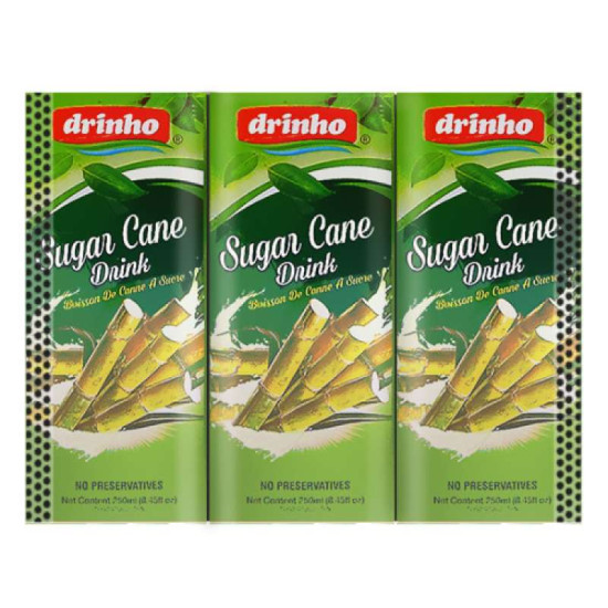 DRINHO SUGAR CANE 250ML*6*4