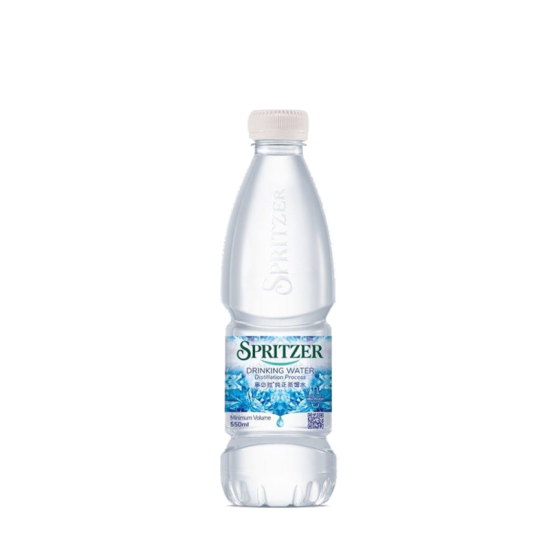 SPRITZER DISTILLED WATER 550ML