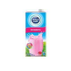 DUTCH LADY PUREFARM UHT STRAWBERRY 1L DUTCH LADY PUREFARM UHT STRAWBERRY 1L