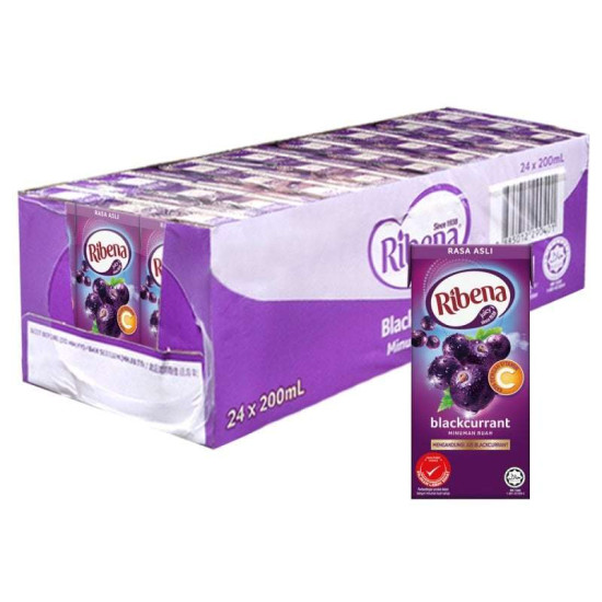 RIBENA RTD REGULAR 200ML*6*4