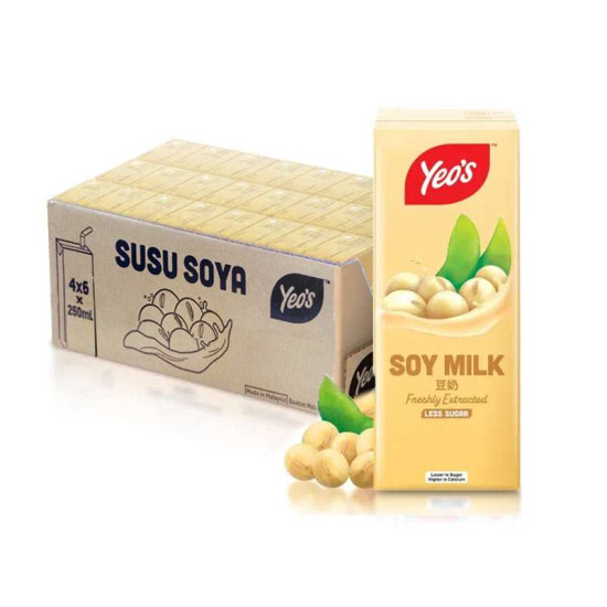 YEO'S SOYA BEAN 250ML*6*4