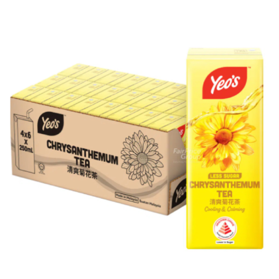 YEO'S CHRYSANTHEMUM TEA 250ML*6*4