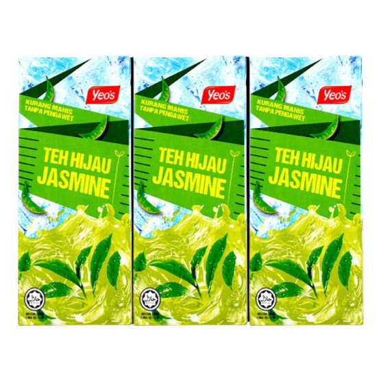 YEO'S JASMINE GREEN TEA 250ML*6