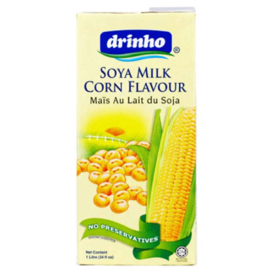 DRINHO SOYA MILK CORN 1L