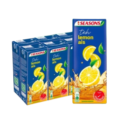SEASONS ICE LEMON TEA 250ML*6 SEASONS ICE LEMON TEA 250ML*6