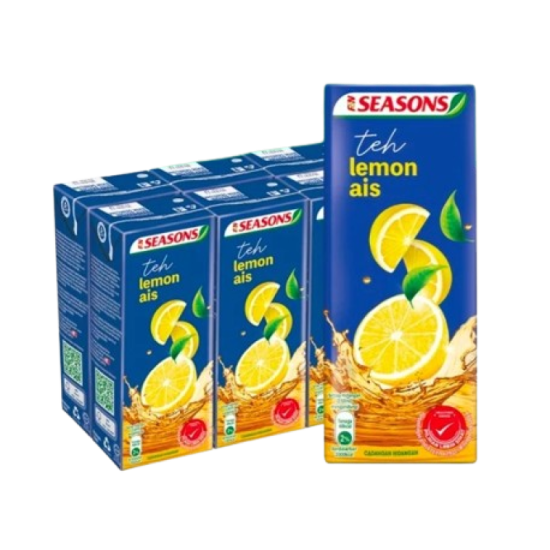 SEASONS ICE LEMON TEA 250ML*6