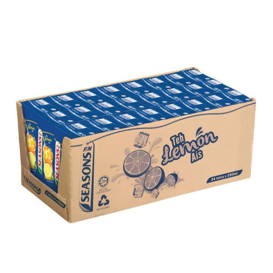 SEASONS ICE LEMON TEA 250ML*6*4