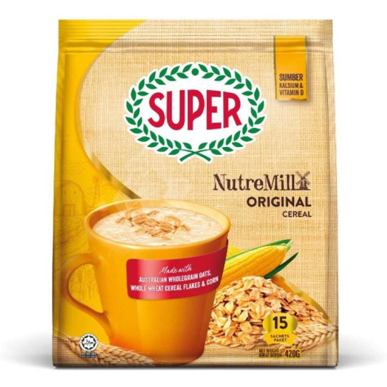 SUPER NUTREMILL ORIGINAL CEREAL 28G*15