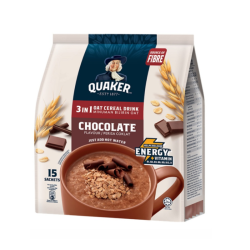 QUAKER ALL IN ONE CHOCOLATE 28GM*14S QUAKER ALL IN ONE CHOCOLATE 28GM*14S