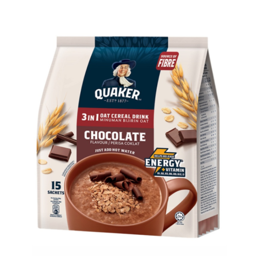 QUAKER ALL IN ONE CHOCOLATE 28GM*15S