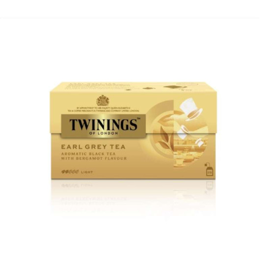 TWININGS EARL GREY TEABAG 2GM*25