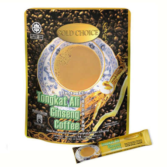 GOLD CHOICE TONGKAT ALI COFFEE 18GM*18