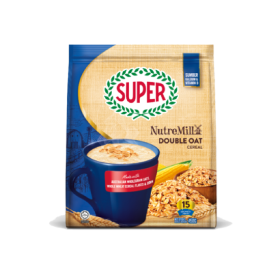 SUPER NUTREMILL CEREAL WITH DOUBLE OAT 30GM*15