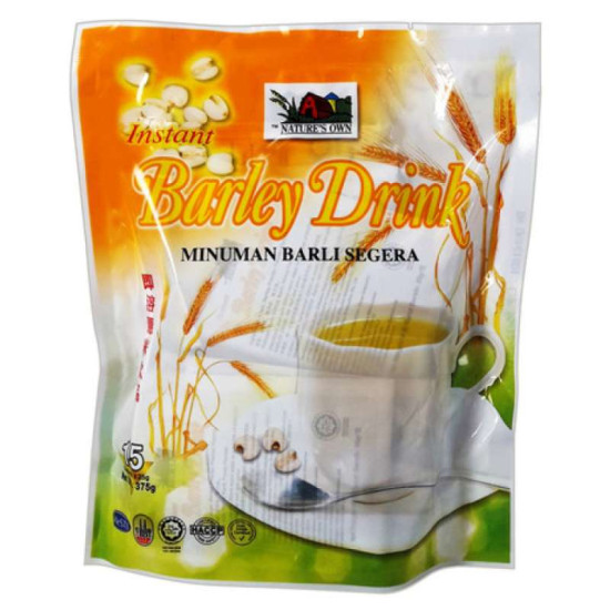 NATURE'S OWN INSTANT BARLEY L/S 25GM*15 NATURE'S OWN INSTANT BARLEY L/S 25GM*15