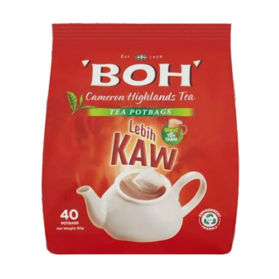 BOH TEA POTBAG 40'S