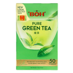 BOH DOUBLE CHAMBER GREEN TEA 1.5GM*50 BOH DOUBLE CHAMBER GREEN TEA 1.5GM*50