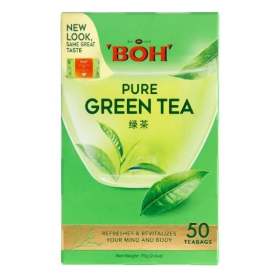 BOH DOUBLE CHAMBER GREEN TEA 1.5GM*50