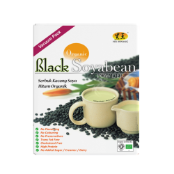 HEI HWANG PURE ORGANIC BLACK SOYA POWDER 200GM*2 HEI HWANG PURE ORGANIC BLACK SOYA POWDER 200GM*2