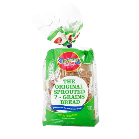 ADVENTIST B/7GRAIN S/BREAD 450GM