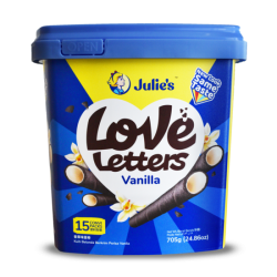 JULIE'S LOVE LETTER VANILLA 705GM JULIE'S LOVE LETTER VANILLA 705GM