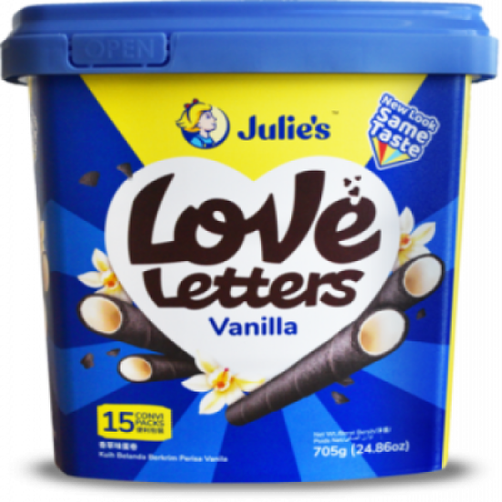 JULIE'S LOVE LETTER VANILLA 705GM