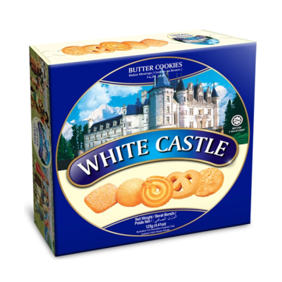 WHITE CASTLE BUTTER COOKIES 125GM