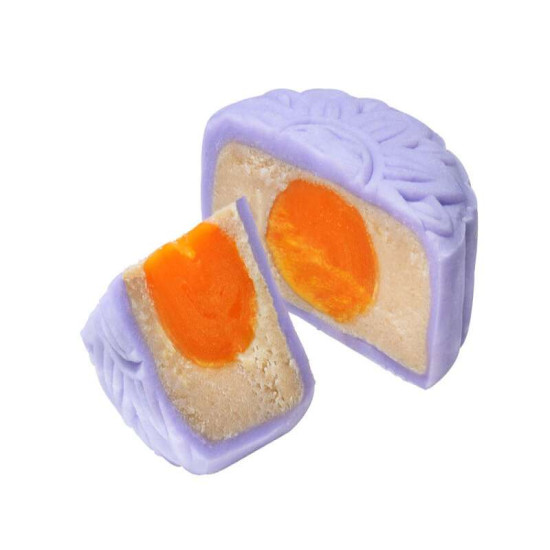 TAI THONG SNOW SKIN YAM 1 YOLK MOONCAKE TAI THONG SNOW SKIN YAM 1 YOLK MOONCAKE