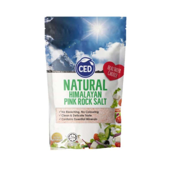 CED CERTIFIED NATURAL HIMILAYAN PINK ROCK SALT 500