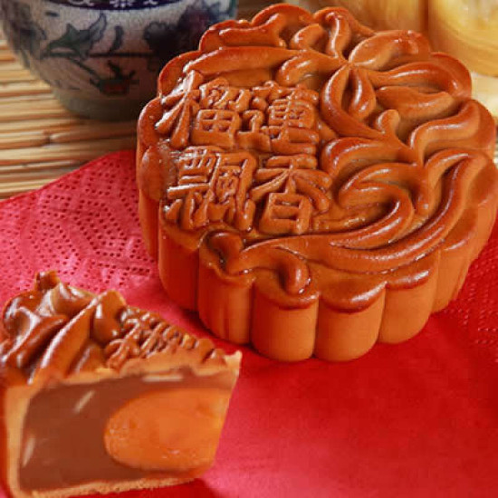 FOH SAN DURIAN LOTUS 1 YOLK MOONCAKE FOH SAN DURIAN LOTUS 1 YOLK MOONCAKE
