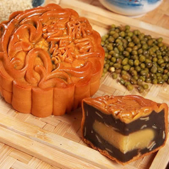 FOH SAN SESAME & MUNGBEAN MOONCAKE FOH SAN SESAME & MUNGBEAN MOONCAKE