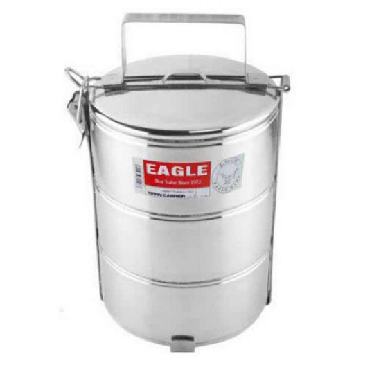 12/3CM STAINLESS STEEL TIFFIN CARRIER BB 12/3CM STAINLESS STEEL TIFFIN CARRIER BB