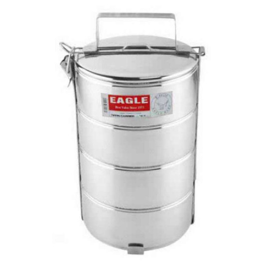 16/4CM STAINLESS STEEL TIFFIN CARRIER 16/4CM STAINLESS STEEL TIFFIN CARRIER