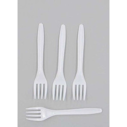 ECONOMICAL DISPOSABLE TEA FORK 50PCS ECONOMICAL DISPOSABLE TEA FORK 50PCS